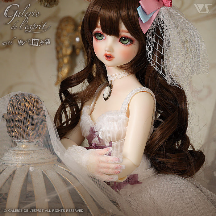 Galerie de l'esprit - Lingerie "PAPILLON Fleur Violette"