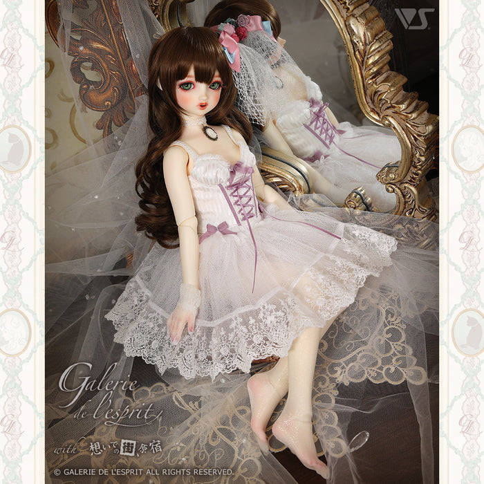 Galerie de l'esprit - Lingerie "PAPILLON Fleur Violette"