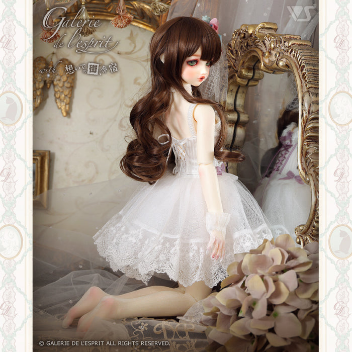 Galerie de l'esprit - Lingerie "PAPILLON Fleur Violette"