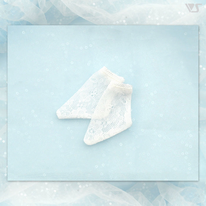 SDM Lace Short Socks / Mini (White)