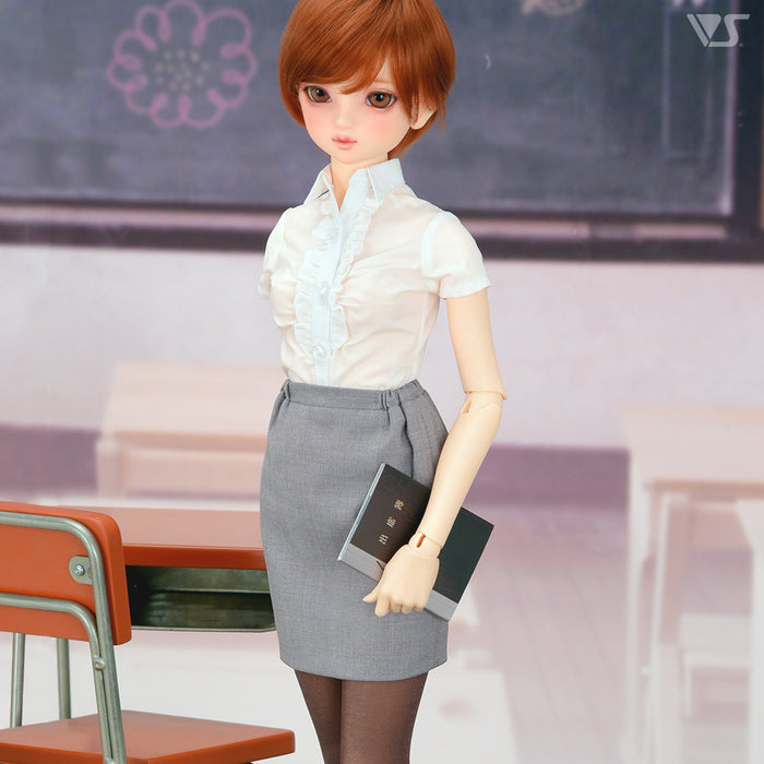 White Blouse & Skirt Suits