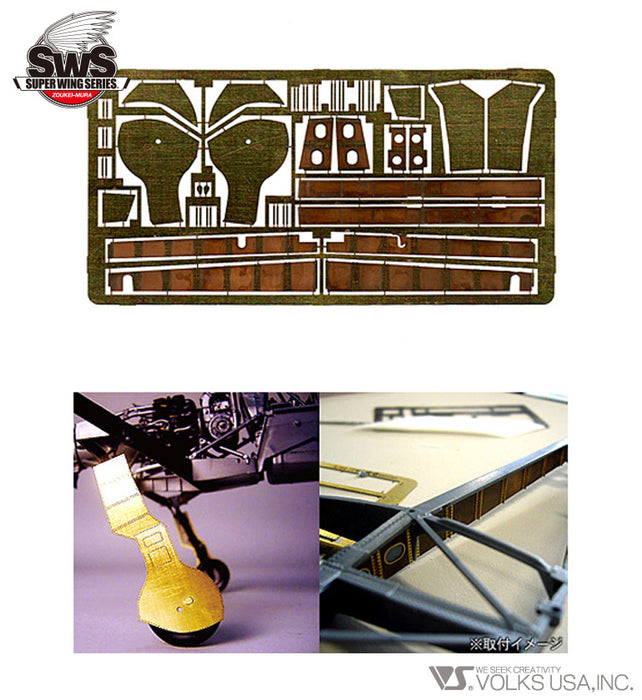 1/32 Shinden Photo-Etched Undercarriage Set