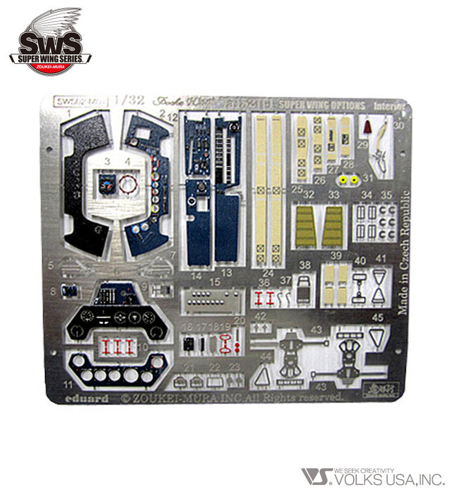 1/32 Ta 152 H-1 Photo-Etched Interior Set