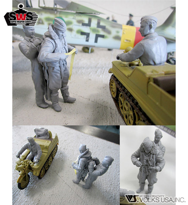 1/32 Kettenkrad Luftwaffe Boarding Preparation Set