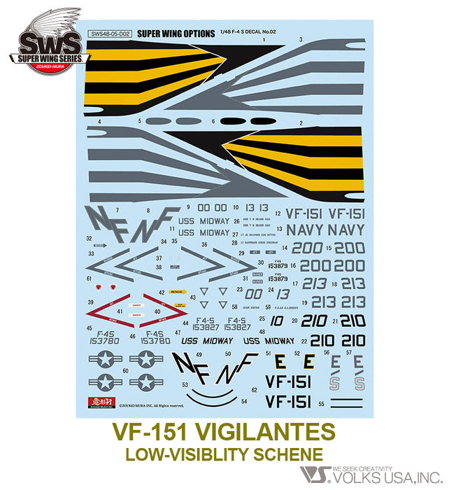 1/48 F-4S Marking Set 2