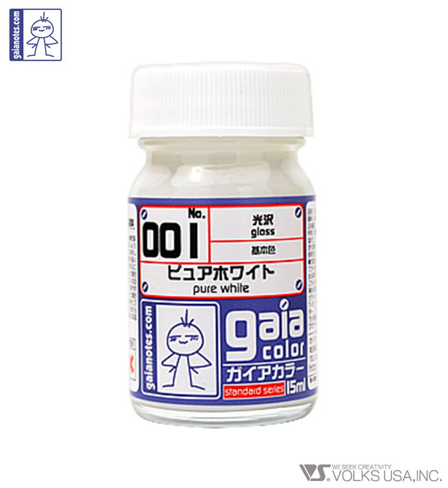 Gaia Basic Color 001 Gloss Pure White