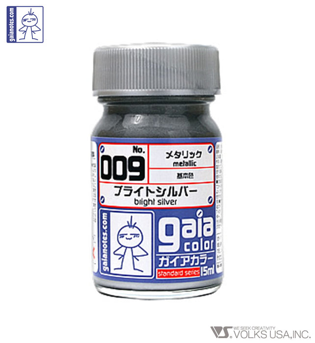Gaia Metallic Color 009 Bright Silver