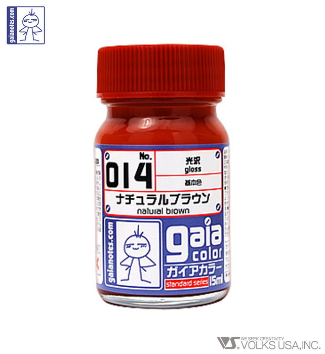 Gaia Basic Color 014 Gloss Natural Brown