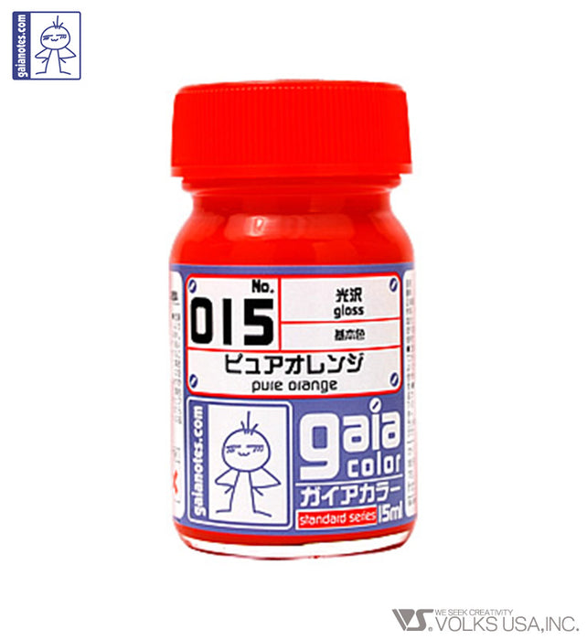 Gaia Basic Color 015 Gloss Pure Orange