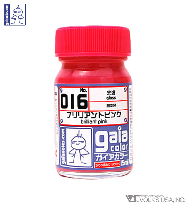 Gaia Basic Color 016 Gloss Brilliant Pink
