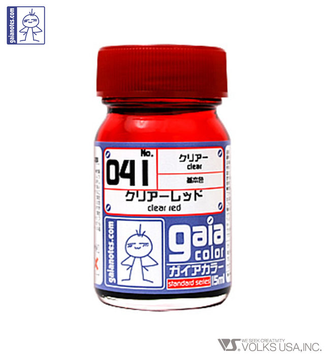Gaia Clear Color 041 Clear Red