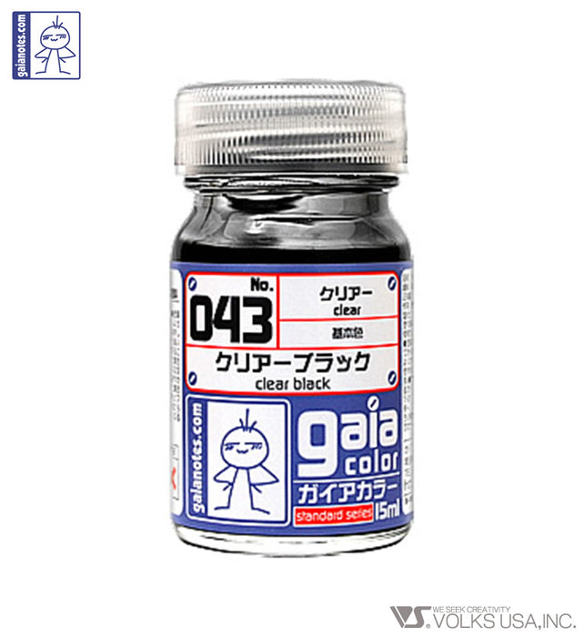 Gaia Clear Color 043 Clear Black