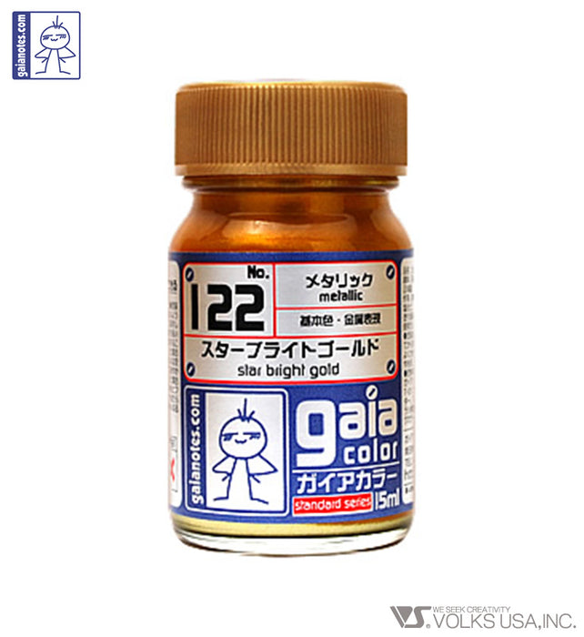 Gaia Metallic Color 122 Star Bright Gold