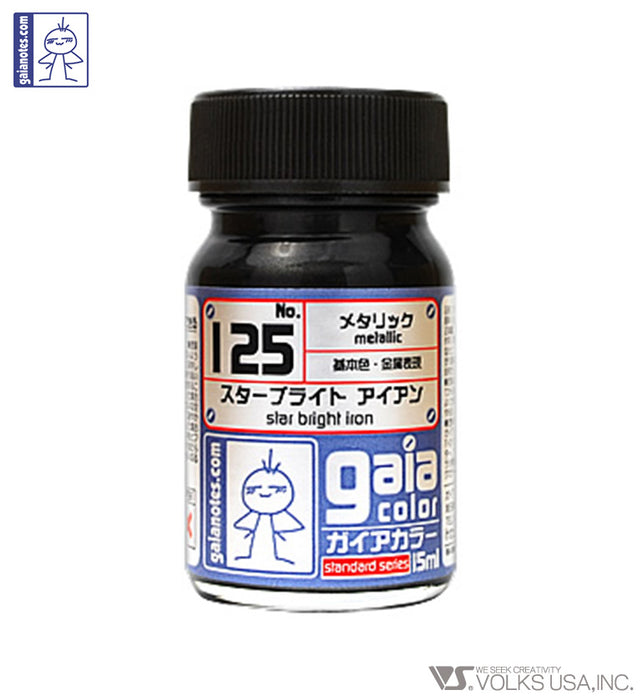 Gaia Metallic Color 125 Star Bright Iron