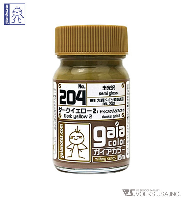 Gaia Military Color 204 Dark Yellow 2