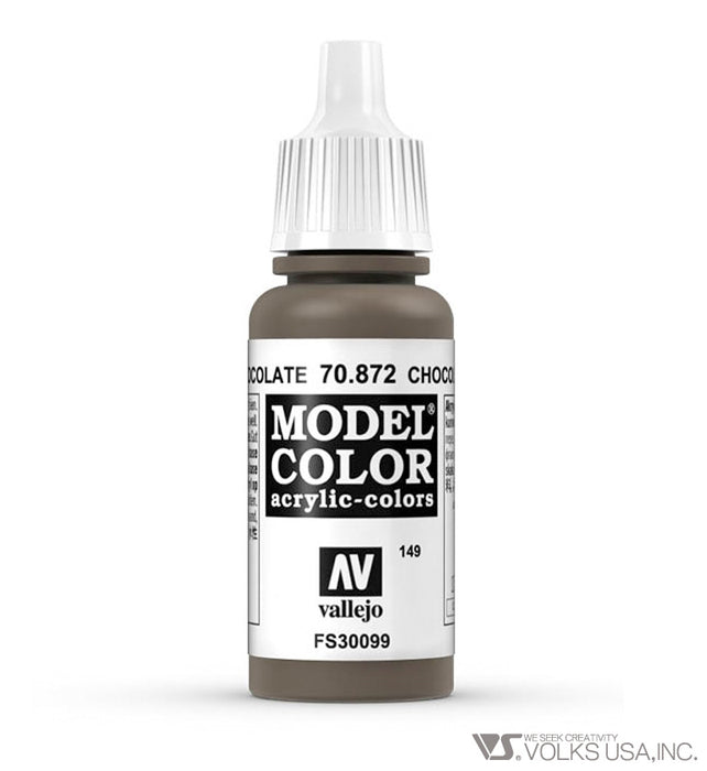 Vallejo Model Color, Chocolate Brown, 17ml 70.872