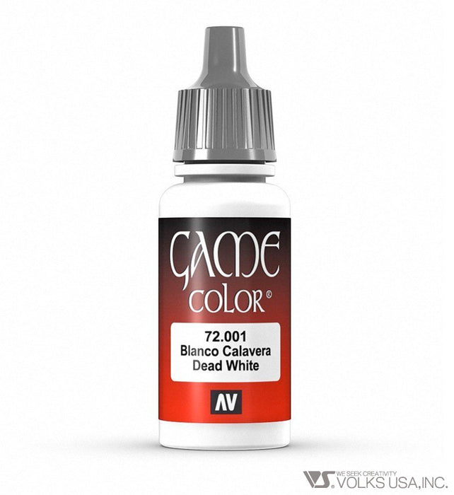 Vallejo Game Color, Dead White, 17ml 72.001