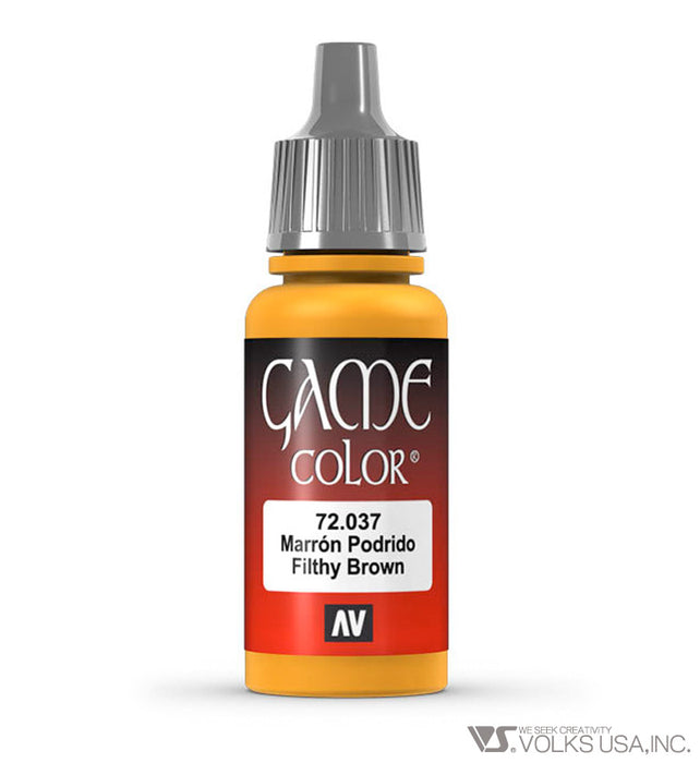 Vallejo Game Color, Filthy Brown, 17ml 72.037
