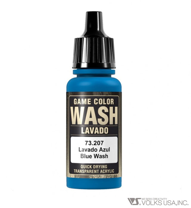 Vallejo Game Color, Blue Wash, 17ml 73.207