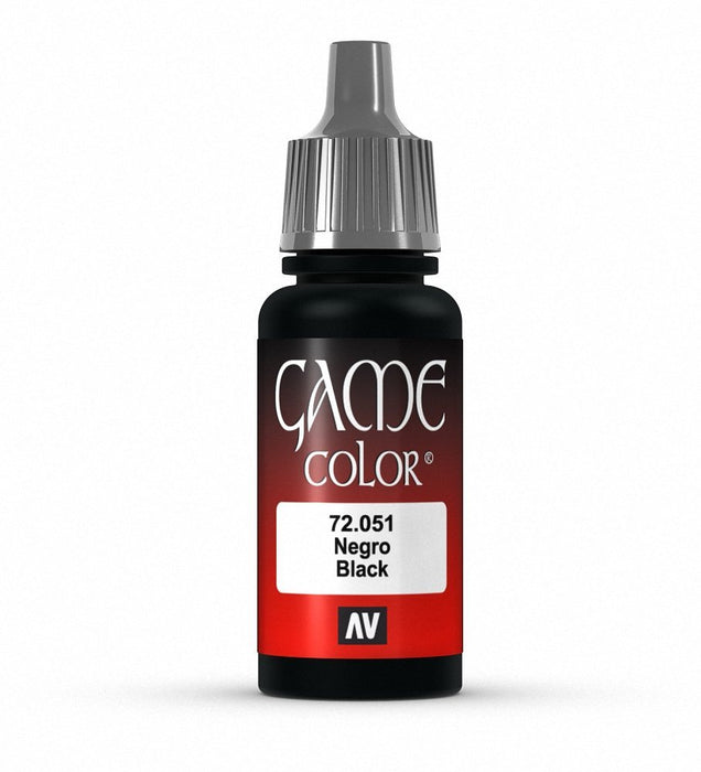 Vallejo Game Color, Black, 17ml 72.051