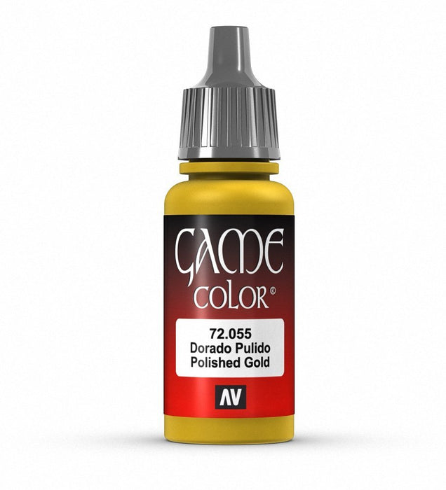 Vallejo Game Color, Polished Gold, 17ml 72.055