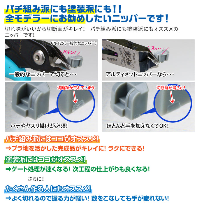 Godhand Ultimate Nipper 5.0 (SPN-120)