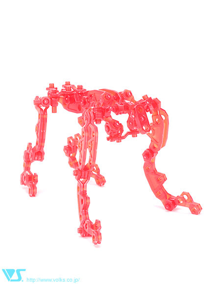 VLOCKer's Joint Frame  (Clear Red)