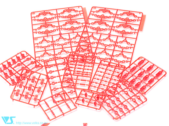 VLOCKer's Joint Frame  (Clear Red)