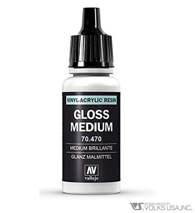 Vallejo, Gloss Medium, 17ml 70.470