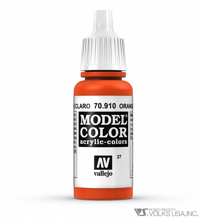 Vallejo Model Color, Orange Red, 17ml 70.910