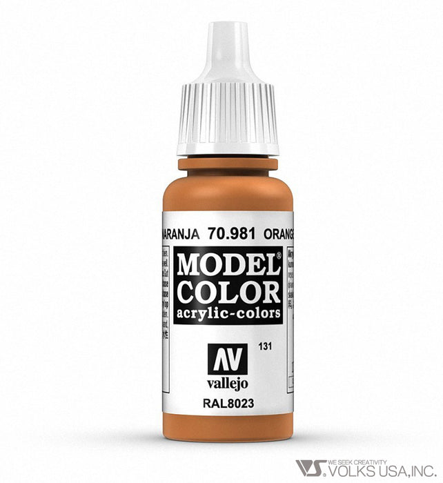 Vallejo Model Color, Orange Brown, 17ml 70.981