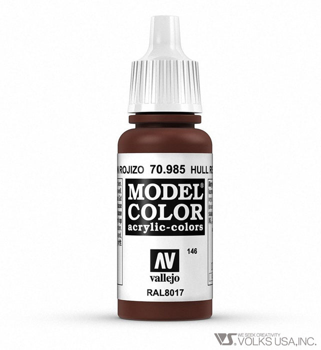 Vallejo Model Color, Hull Red, 17ml 70.985