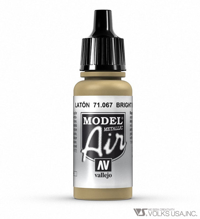 Vallejo Model Air, Bright Brass, 17ml 71.067