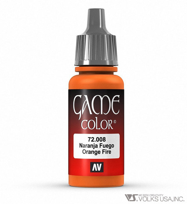 Vallejo Game Color, Orange Fire, 17ml 72.008