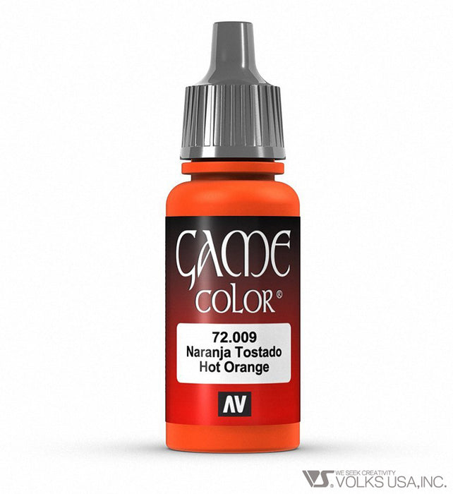 Vallejo Game Color, Hot Orange, 17ml 72.009