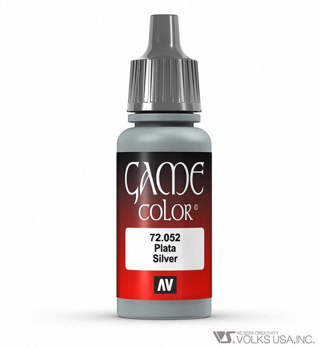 Vallejo Game Color, Silver, 17ml 72.052