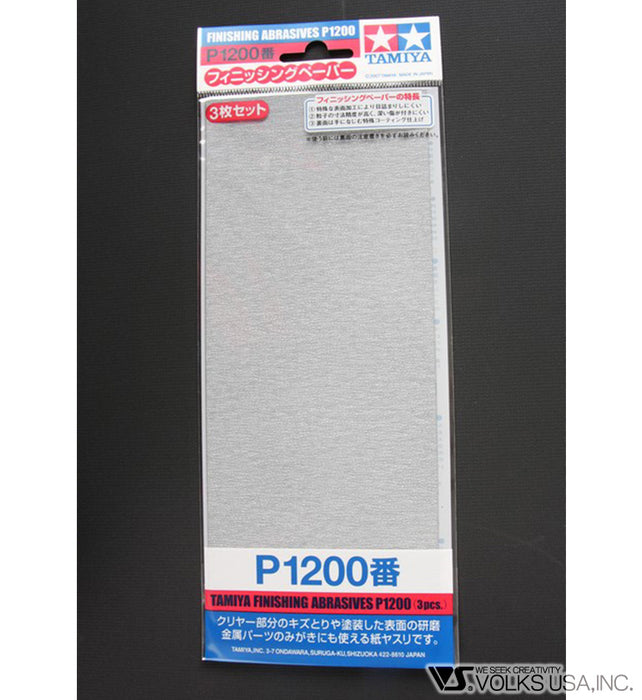 Tamiya Finishing Abrasives