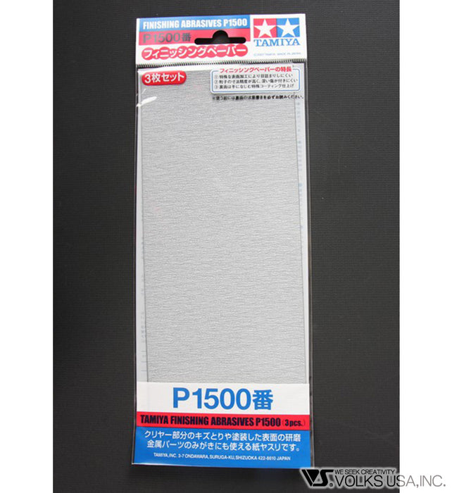 Tamiya Finishing Abrasives