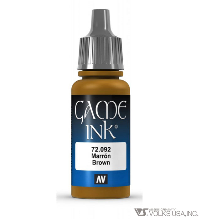 Vallejo Game Color, Marron, 17ml 72.092