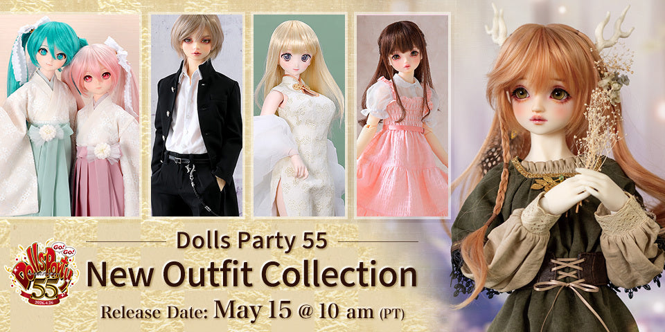 Dolls Party 55 New Outfit Collection