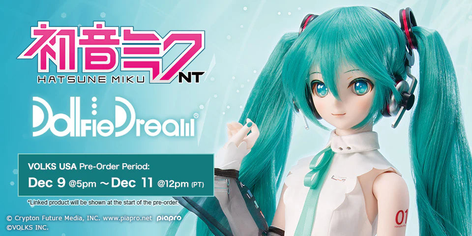 [VOLKS USA] DD Hatsune Miku NT Pre-Order 2023