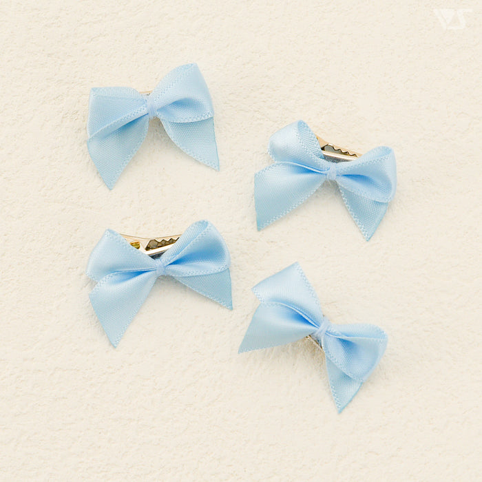 Mini Ribbon Clips (Pale Blue)