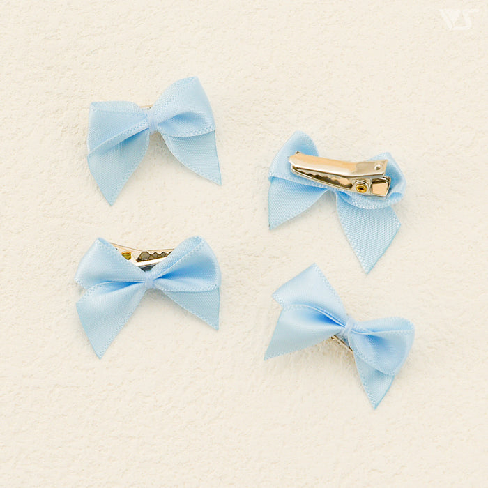 Mini Ribbon Clips (Pale Blue)