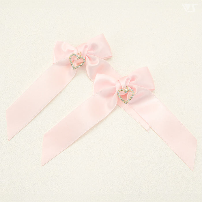 Ribbon Clips (Bijou / Pink)