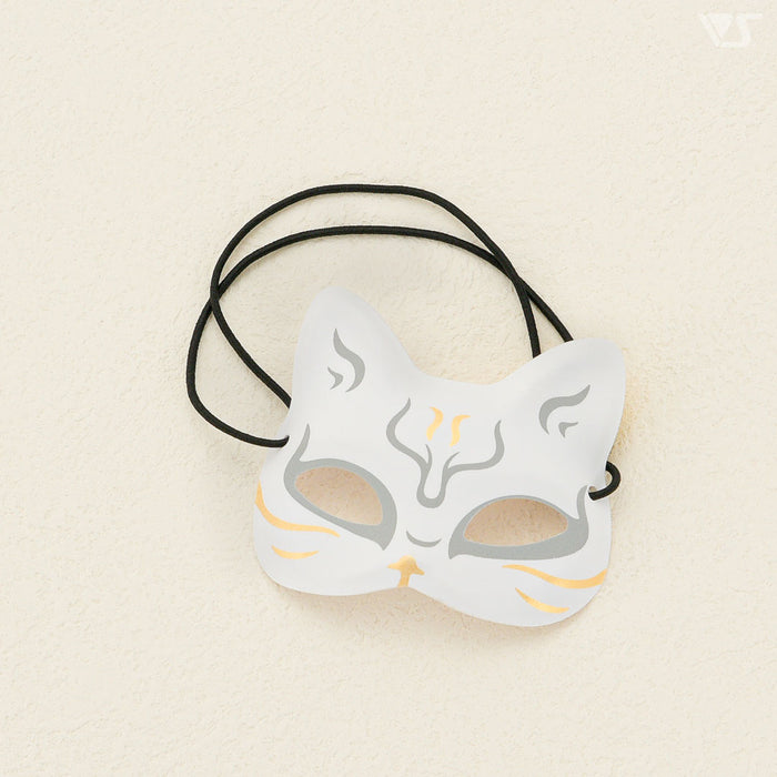 Japanese Cat Mask (White)