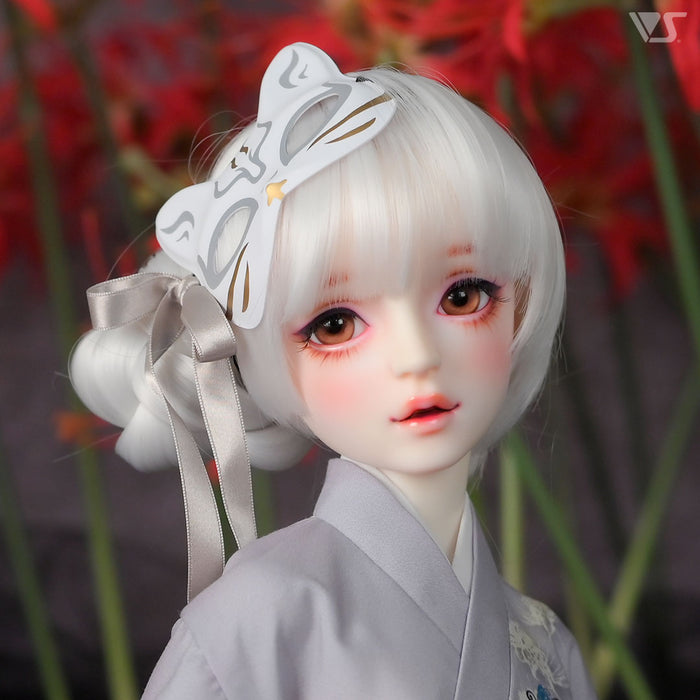 Japanese Cat Mask (White)