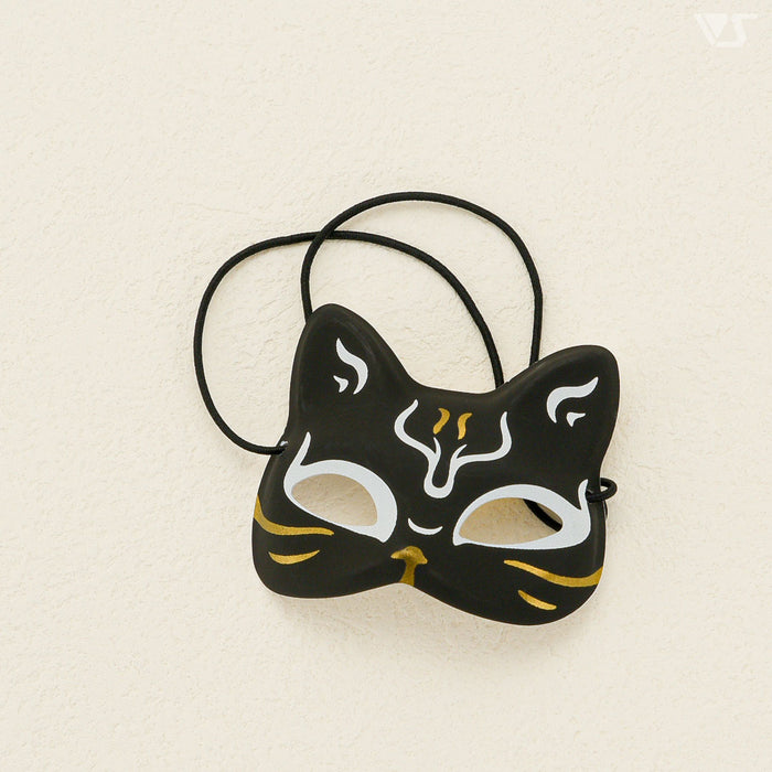 Japanese Cat Mask (Black)