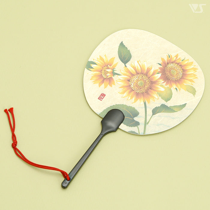 Paper Fan (Big / Sunflower)