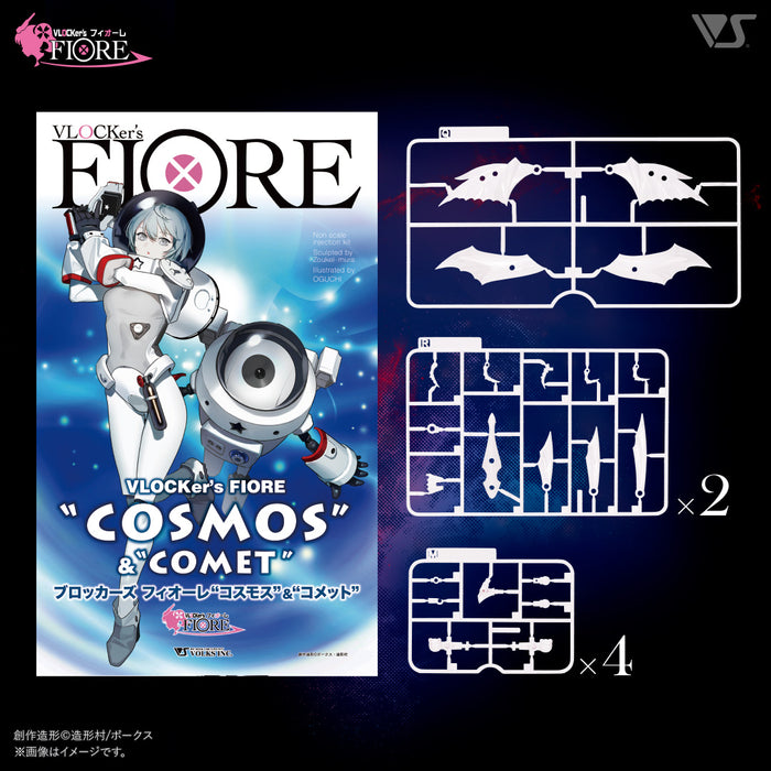 VLOCKer's FIORE Cosmos & Comet Chaos Wing Set (with New Hair