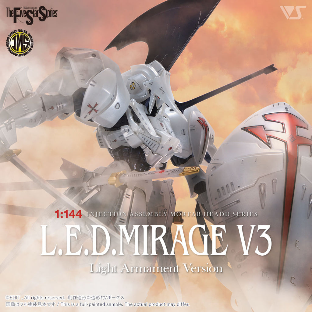 IMS 1/144 L.E.D. MIRAGE V3 Light Armament Version — VOLKS 